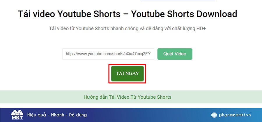 Tải YouTube Shorts